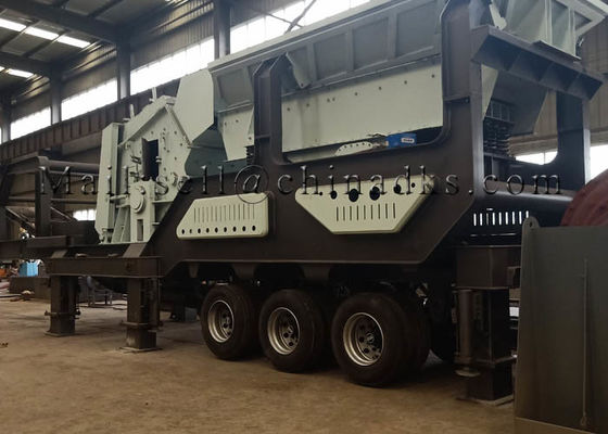 건설은 14.5m 250TPH 600MM 돌 응집체 임팩트 크러셔를 낭비합니다